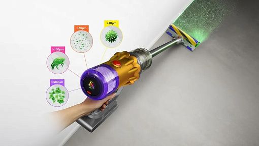 Вертикальный пылесос Dyson V12 Slim Fluffy 2022 (SV46)